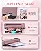 13 Inch Laminator Machine, A3 Personal Laminator Kit for Teachers with 20 Laminating Sheets, Hot Cold Thermal Lamination 11x17 with Anti-Bend Plate, ABS Anti-Jam & 20dB Quiet for Home Office School