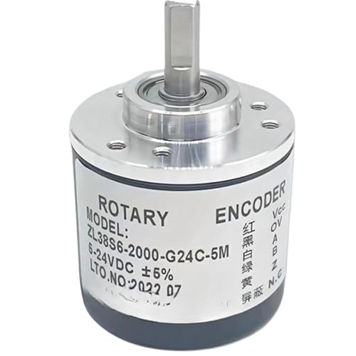 Codeur rotatif optique ZL38S6-1200-G24C-5M pour machines de production