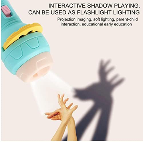 Zonster Proiettore Torcia Capretto Proiezione Torcia Lighting Story Torce Torches Luce Giocattolo Lampada Diapositiva Diagrazionale Learning Learning Beddime Night Light for Children (56 Immagini) - Image 6