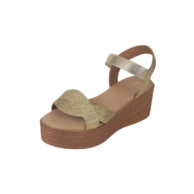 Image of Mochi Women's fashionable Wedge Sandal