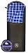 NEW Bigfoot Outdoor Envelope Sleeping Bag with Free Compression Bag 3-4 Season - Great for Camping (Black, 20 Fahrenheit; 4 lbs)