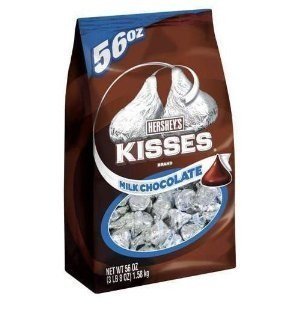 Hershey's Milk Chocolate Kisses, 56 Ounce Bag (330 Pieces) (4