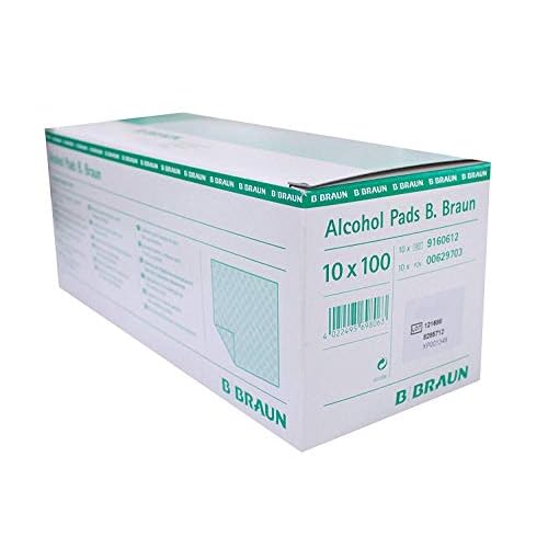 Alcohol Pads B. Braun Alkoholtupfer 10 x 100 St.
