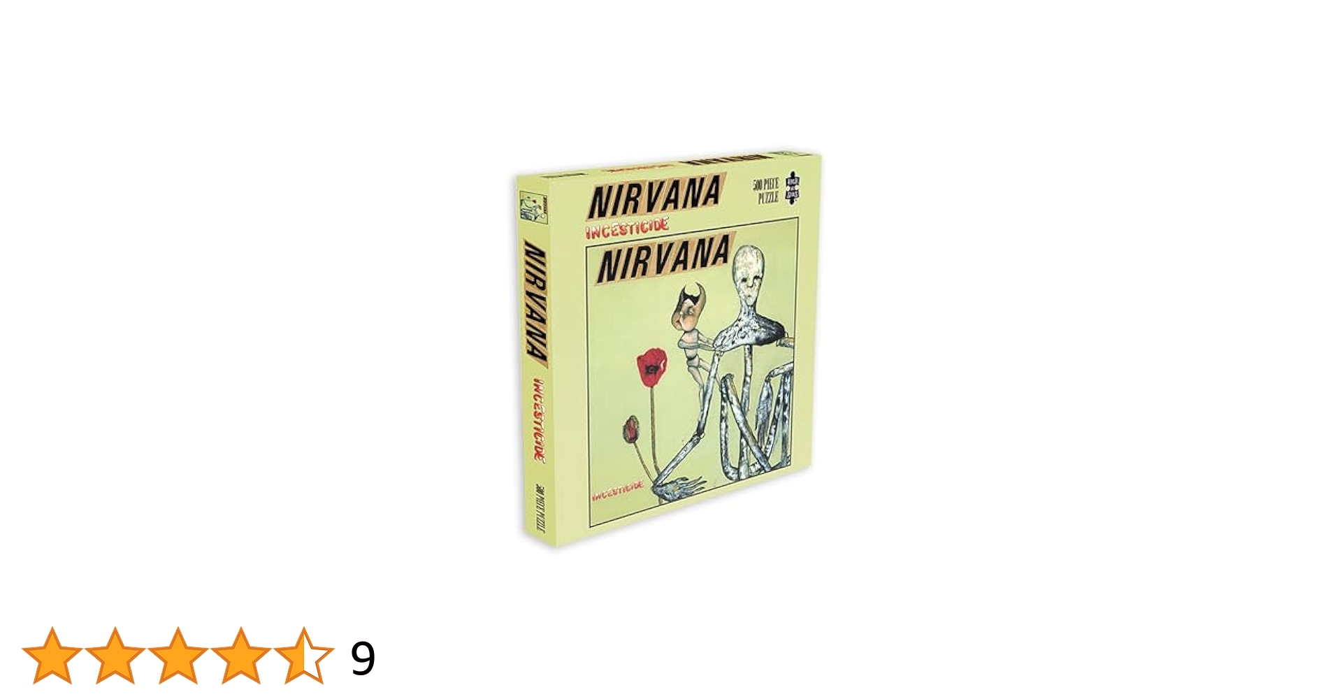 Amazon.co.jp: RockSaws Nirvana Jigsaw Puzzle (Incesticide