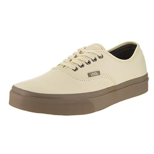 Vans Authentic Skate Shoes - (C&D) Cream/Walnut-Men 8.0, Women 9.5