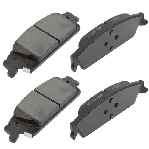 Image of CCIYU Rear D1707 Disc Brake Pad Set Fit For Cadillac For Escalade For Escalade ESV 2015-2020,For Silverado 1500 2014-2018,For Chevy For Silverado 1500 LD 2019,For Suburban 2015-2020, Brake Pads 4PCS