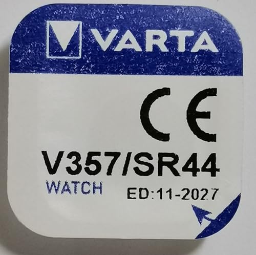 VARTA Piles Bouton SR44 - LR44-357 - V357 - S357 357101111
