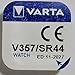 Produktbild Varta V357 Batterie 1,55V/ 180mAh Uhrenzelle High Drain