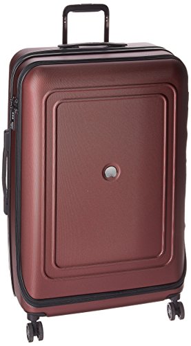 Delsey Paris Cruise Lite Hardside 25 Inch Expandable Spinner Suitcase With Lock, Black Cherry, One Size,40204982004 #TOP30