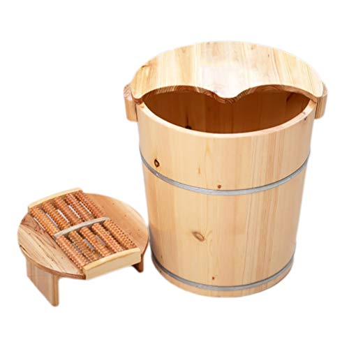Baño de Pies Wood Foot Bath Cuidado de Pies Baño Cover
