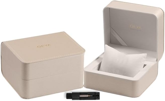 GeYa Silver Watch for Women Elegant Dressy Watch, Dainty Diamond Dial Stainless Steel Bracelet, Japanese Quartz Movement, 5ATM Water Resistant, Ideal for Petite Wrist, Gift Ready - Image 2