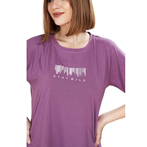 Image of WEET Women Long Length Cotton T-Shirt