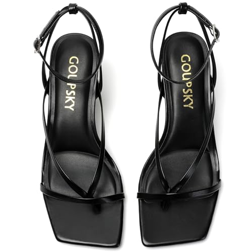 Image of Kitten Heels for Women Round Open Toe Sandals Flip Flop Heels Summer Low Heeled Thong Sandals