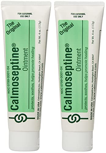 Image of Calmoseptine Ointment Tube, 4 Ounce (Pack of 2)