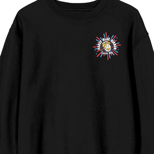 Pabst Blue Ribbon Since 1844 Men's Black Crew Neck Sweatshirt3