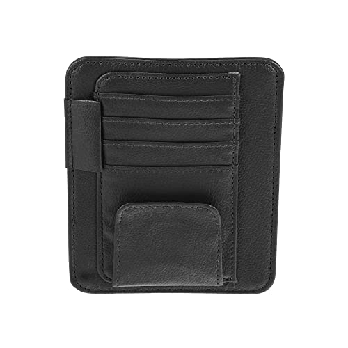 Organiseur de pare-soleil de voiture porte-lunettes accessoire auto poche de rangement