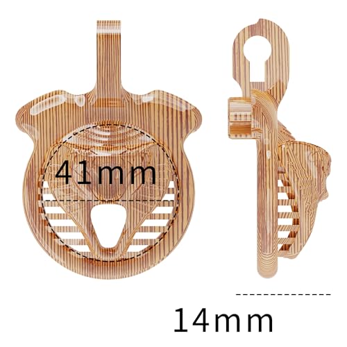 Jaula de protección respirable mini con 4 anillos de resina miniatura 3