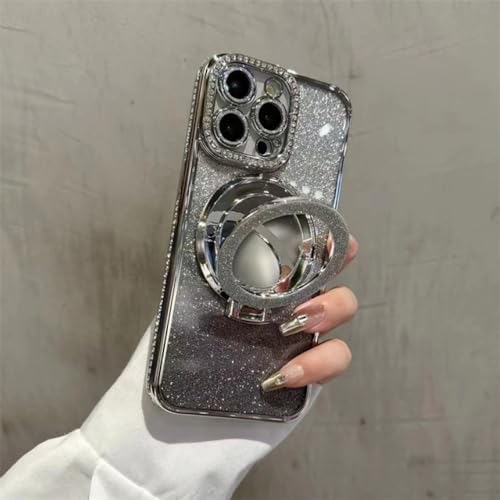 Étui miroir iPhone pour réparer votre maquillage et charger sans fil