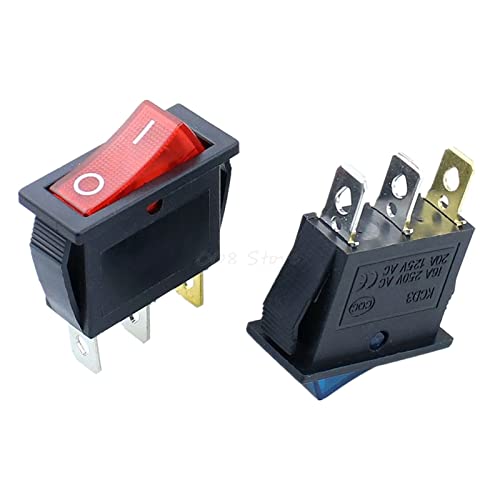 Interrupteur à Bascule pour Rénover vos Appareils Électriques 250V - 6