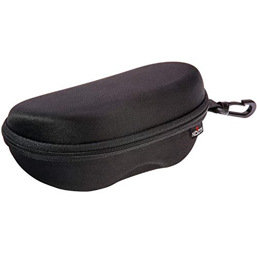 Nocry Storage Case For Safety Glasses With Felt Lining, Reinforced Zipper And Handy Belt Clip #TOP6