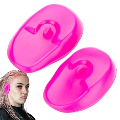 protectoresdeoídospara peinado del cabello – protectoresdeoídosde silicona flexibles para tinte de cabello y protección permanente, protectoresdeoídoslavables de de salón | Tapones para