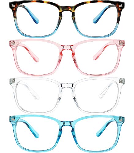 Image of Yogo Vision Blue Light Blocking Computer Glasses Anti Glare Reduce Eyestrain Eyeglasses for Men and Women