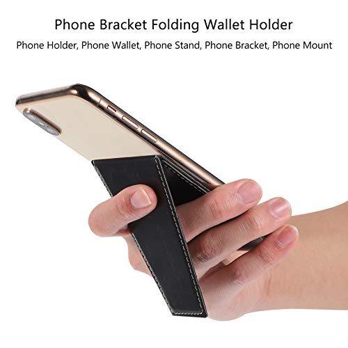 UKCOCO Capa Carteira para Telefone Stick No Slot de Crédito Fino Capa de Couro Pu Capa Carteira Capa