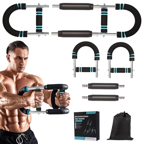 Gecool Twister Arm Trainer,Adjustable Resistance Bar for Full Body Workout, Arm Strengthener for Men & Women, Fitness Equipment for Strength Training