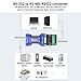 DTech RS232 to RS485 Converter Serial Communication Data Adapter with TX RX LED Indicators and Terminal Board