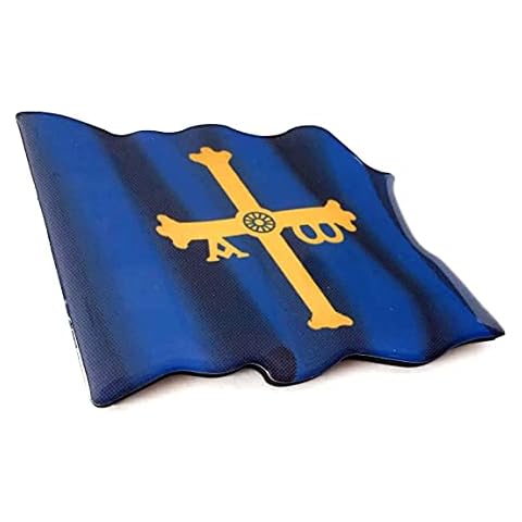 Iman de Nevera Resina Bandera Asturias Durabol Cover
