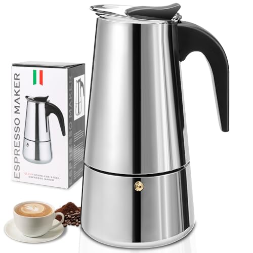 Cafeteira Italiana Aço Inox Faz, Cafeteira Moka, Moka, Cafeteira Italiana 12 Xicaras, 600ml