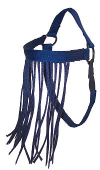 self supporting fly fringe - black - large