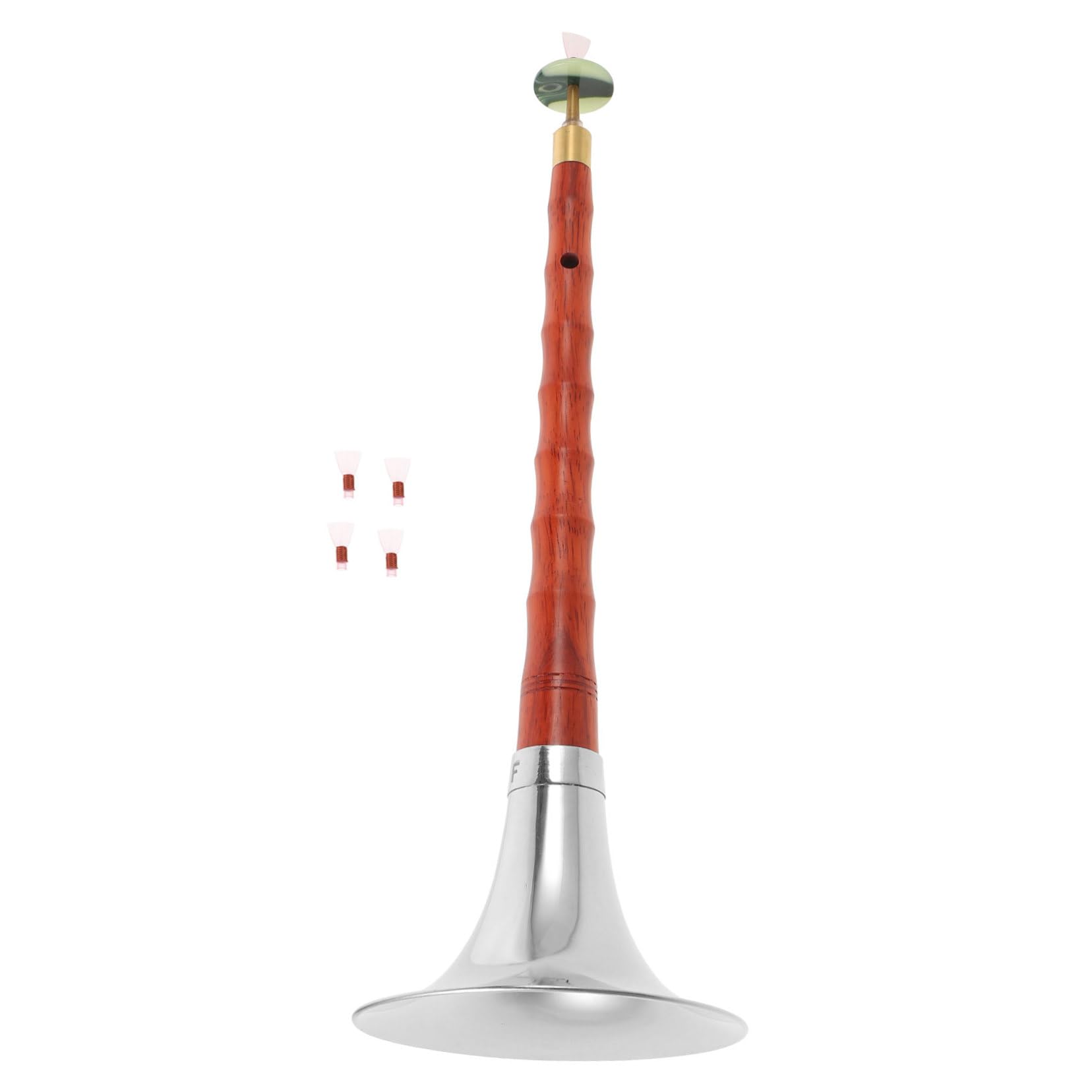 1 Set Suona Instrument Wood Chinese Suona Morchang Didgeridoo Music Instrument Come Suona Stanza Wood Instrument Professional Suona Wind Instrument Child Wood Crafts