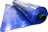 Farm Plastic Supply - 20 Mil Concrete Vapor Barrier - Thick Plastic Sheet for Floor Underlayment, Radon Gas Barrier, EVOH Plastic Sheeting, Crawl Space Vapor Barrier, Gas Barrier (12' x 10')