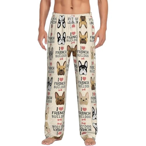 Pantalon de détente bouledogue français idéal pour le homewear
