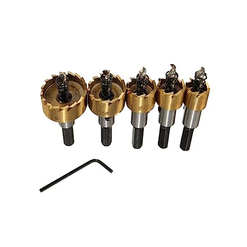 Set de 5 brocas con punta de carburo 16/18.5/20/25/30 mm miniatura 1