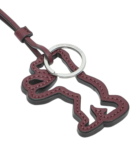 Porte-clés femme Liebeskind en cuir de chèvre vintage et petite taille