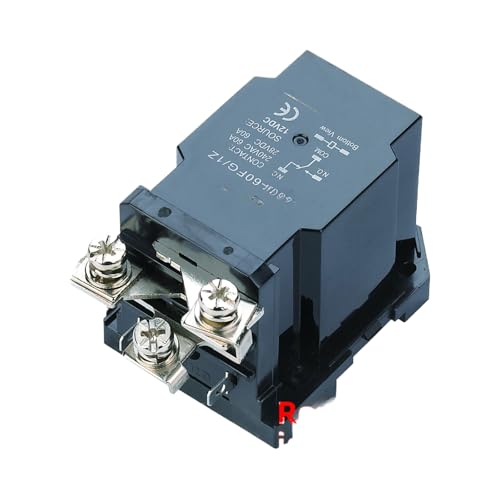 Relais DC12V 1NO1NC 60A avec bobine 24V pour commutation de circuits électriques