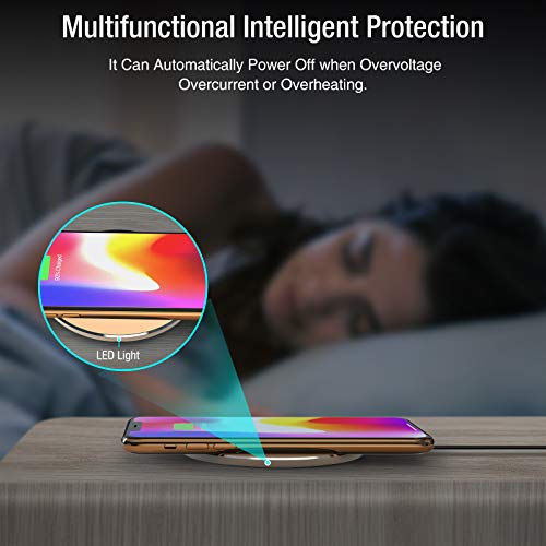 image for TOZO 2025 Wireless Charger 15W Max Fast Wireless Charging Pad Compatib