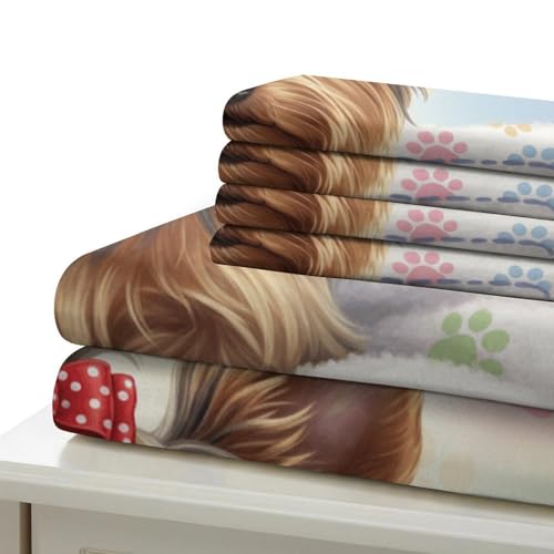 Housse de couette respirante 220x240 en microfibre sans repassage avec fermeture éclair