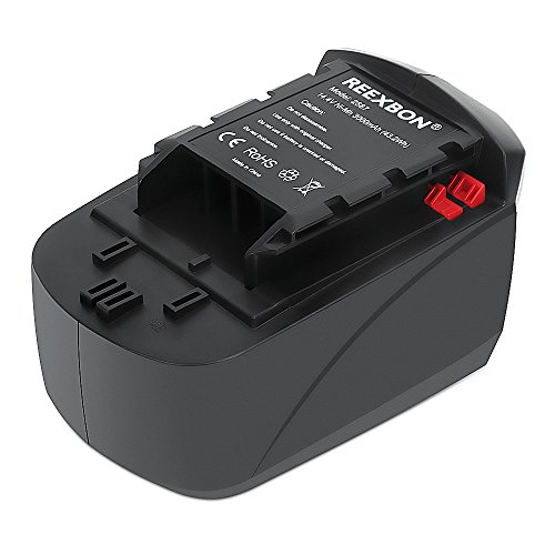 Batterie pour Skil SB14A,REEXBON 14,4V 2,1Ah Ni-Mh outil batterie de rechange pour Skil 2587 2587-05 avec indicateur de niveau de charge