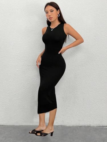 Toochki Dress For Women | Dresses For Women Dress | Bodycon Dress | Black Bodycon Dress | Midi Length Dresses | Lycra Bodycon Dress | One Piece Dress | Dresses