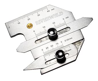 RIVERWELD HJC40 Multi-Function Welding Gauge Inspection Checks Weldment
