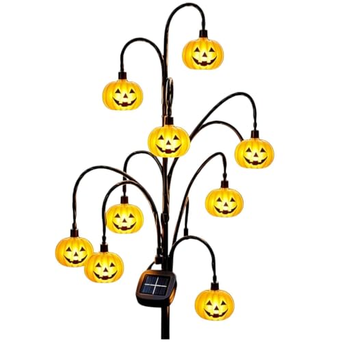 Luces solares de Halloween para revivir la magia del hogar en el jardín exterior