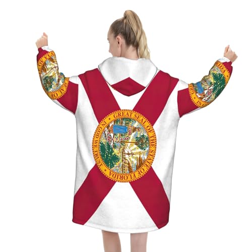 Couverture à capuche portable pour soirées fraîches sur le canapé - 3