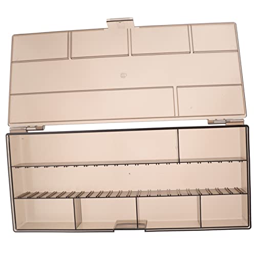 EPIGEIST Caja Caja De Almacenamiento De Tijeras Joyas Soporte De Tijera De Pelo Cepillo Secador De Pelo Soporte Para Secador De Pelo Organizadores Herramienta Armario Tapa Vestidor Pd Black