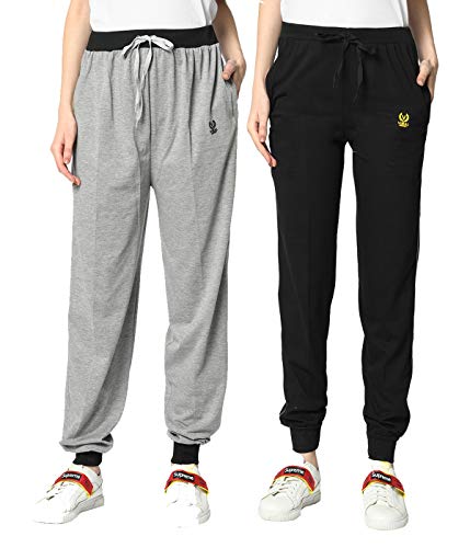 Image of Mack Jonney Regular Fit Women Trackpants(Pack of 2-MACK632684)
