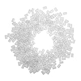 Angoily 1000 Stück Regalstützstifte Kunststoffhülse Ersatzklammerhülse...