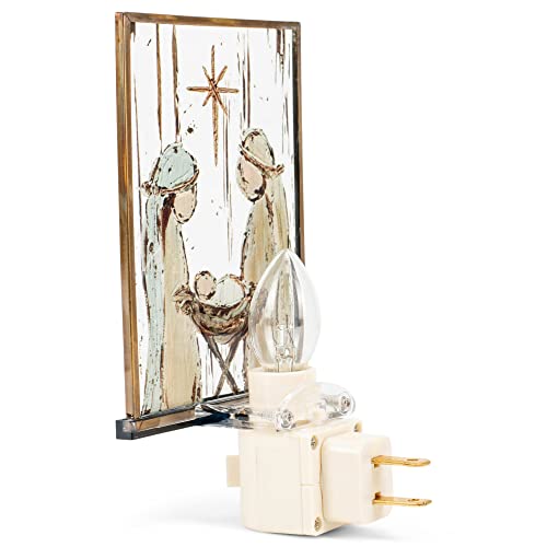 RAZ Imports 2021 Oh Holy Night 6.25-inch Holy Family Night Light by RAZ Imports - Image 5