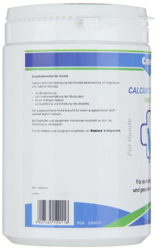 Canina Calcium Carbonat Tabletten, 1er Pack (1 x 1 kg), weiß/beige, 12011 6